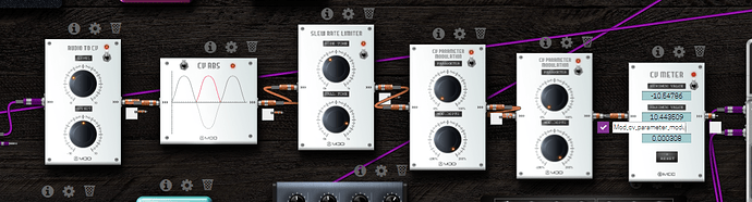 audio to parameter